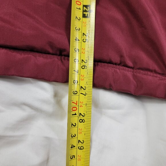 Old Navy Mens 2XL Ron Burgundy Nylon Harrington Jacket Outdoors Long Sleeve - Picture 10 of 10